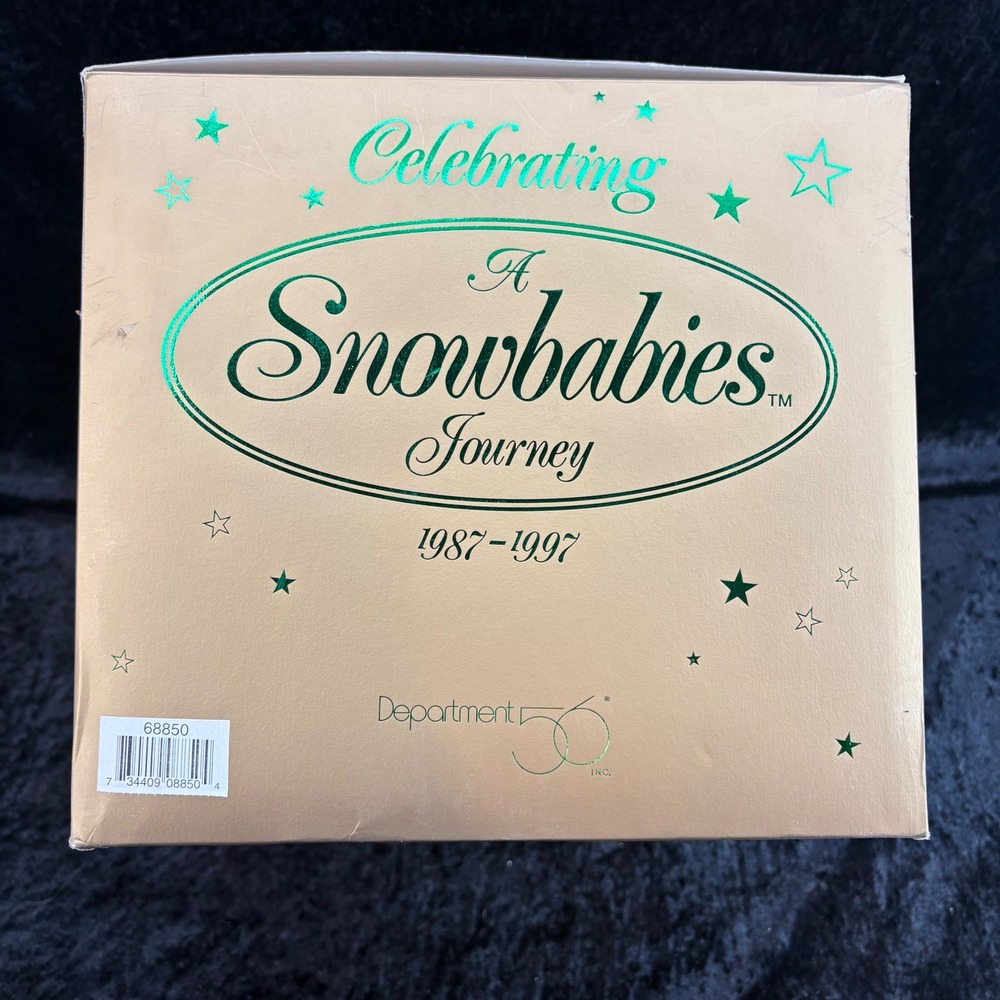 Dept 56 Snowbabies Journey Let's Go See Jack Frost 1987-1997 In Box